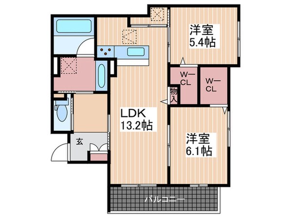 sakura terraceの物件間取画像